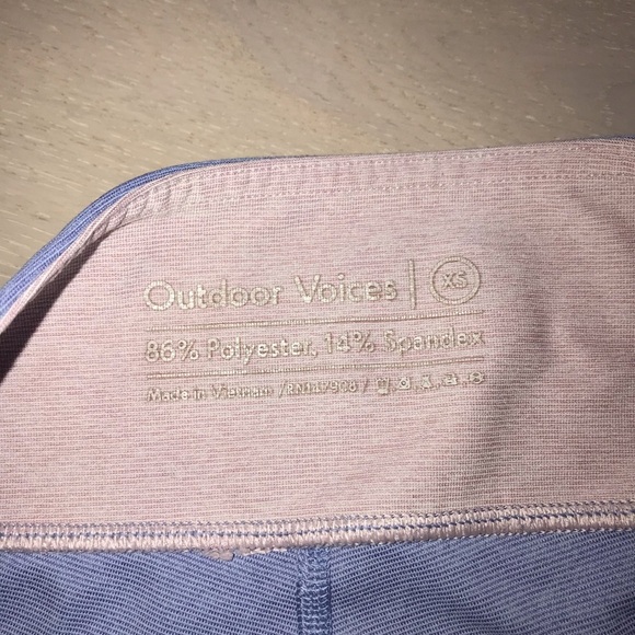 Outdoor Voices 7/8 springs leggings size XS extra small - Picture 3 of 6